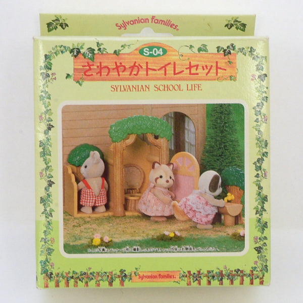 [Used] REFLESHING TOILET SET S-04 Japan Sylvanian Families