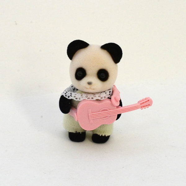 [Used] PANDA AND GUITAR Epoch Japan Sylvanian Families