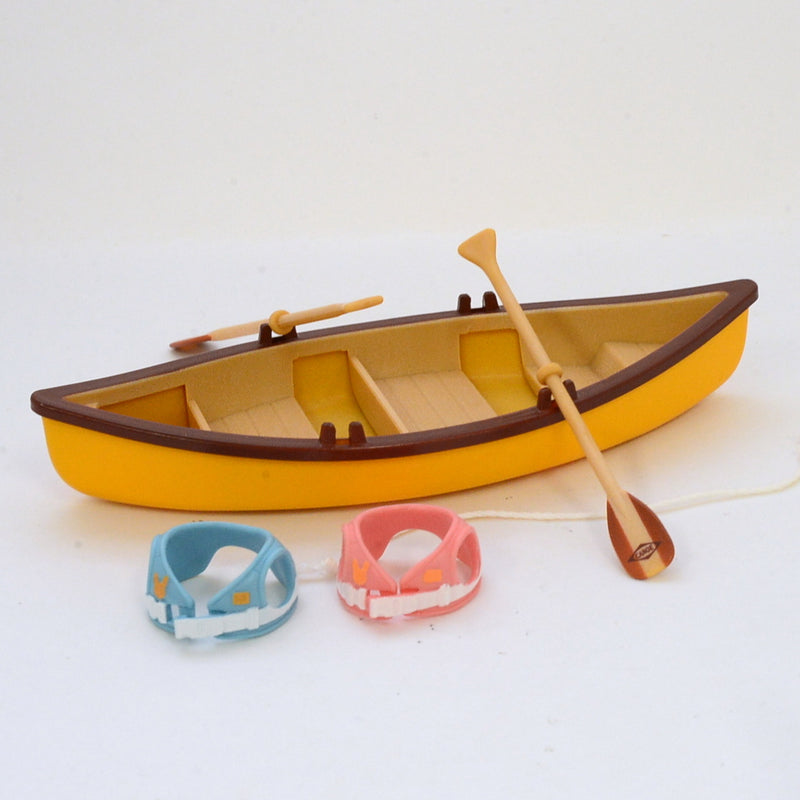 [Used] CANOE SET Epoch UK 5047 Rare Sylvanian Families