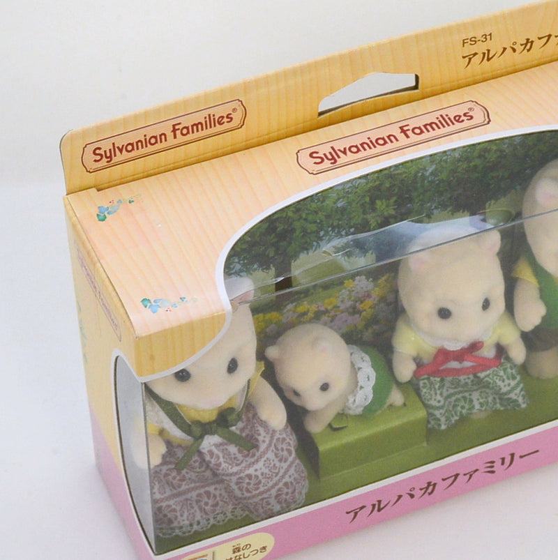 [Used] ALPACA FAMILY FS-31 Dolls Epoch Japan Sylvanian Families