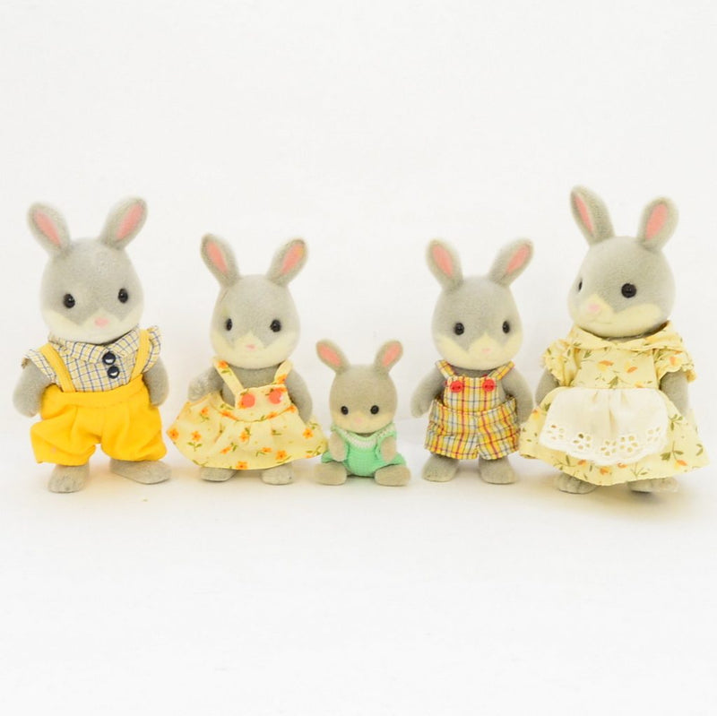 [Used] COTTONTAIL RABBIT FAMILY  Epoch Japan Sylvanian Families