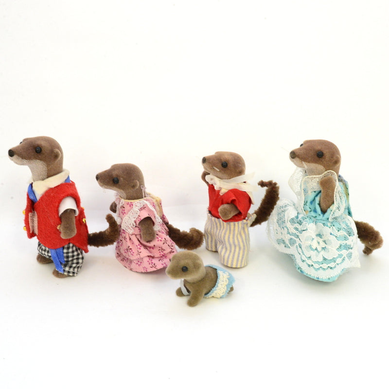 [Used] SEA OTTER FAMILY Epoch Japan Sylvanian Families