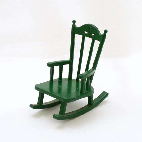 [Used] GREEN ROCKING CHAIR Epoch Japan Sylvanian Families