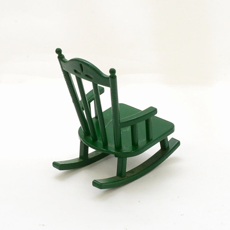 [Used] GREEN ROCKING CHAIR Epoch Japan Sylvanian Families