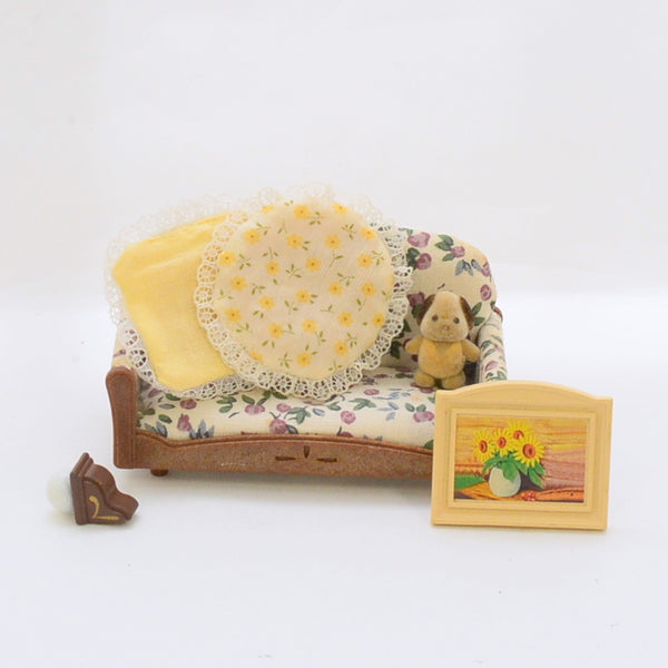 [Used] SOFA SET Calico CrItters Japan Epoch Sylvanian Families