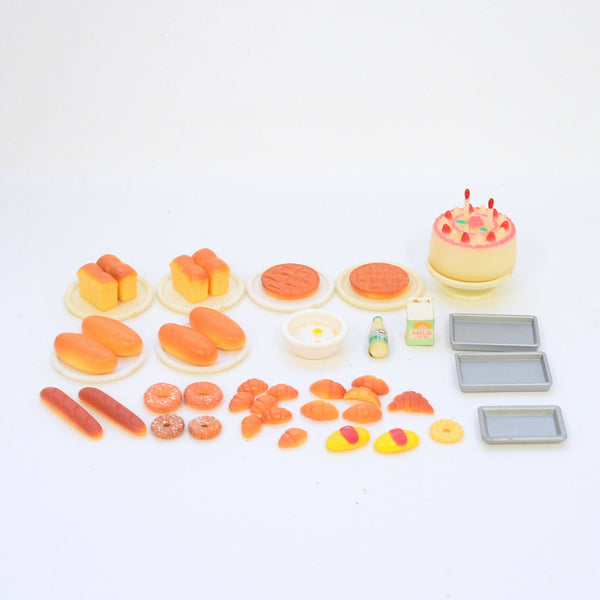 [Used] SMALL PARTS FOR BAKERY Epoch Japan Sylvanian Families