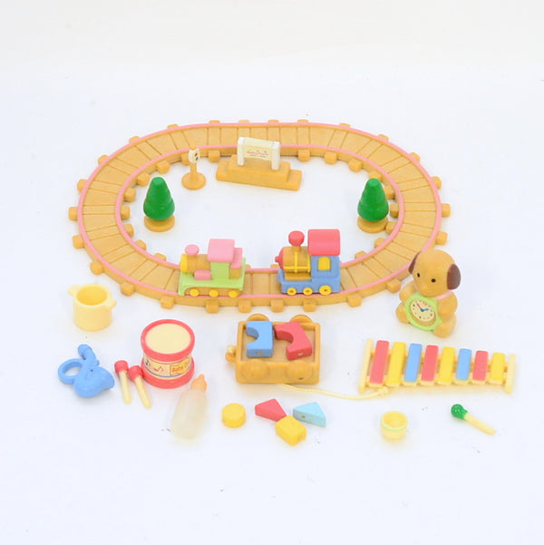 [Used] BABY TOY TRAIN SET Epoch Japan Sylvanian Families