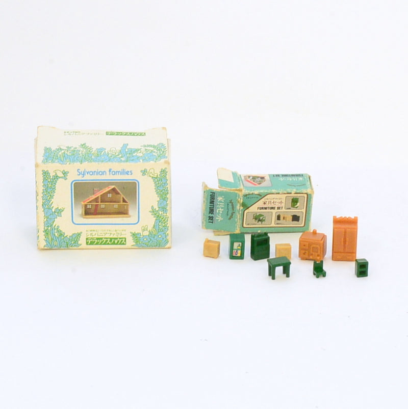 [Used] MINIATURE FURNITURE SET Epoch Japan Sylvanian Families