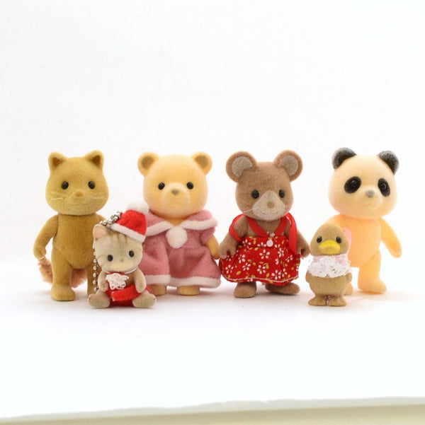 [Used] NORWOOD MOUSE HONEY FOX POLAR BEAR PANDA Epoch Calico Japan Sylvanian Families