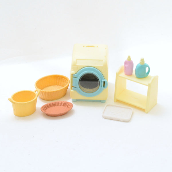 [Used] LAUNDRY SET KA-624 Retired Epoch Sylvanian Families