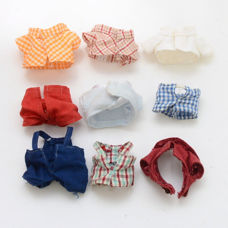 [Used] PANTS AND SHIRT SET Epoch Japan Sylvanian Families