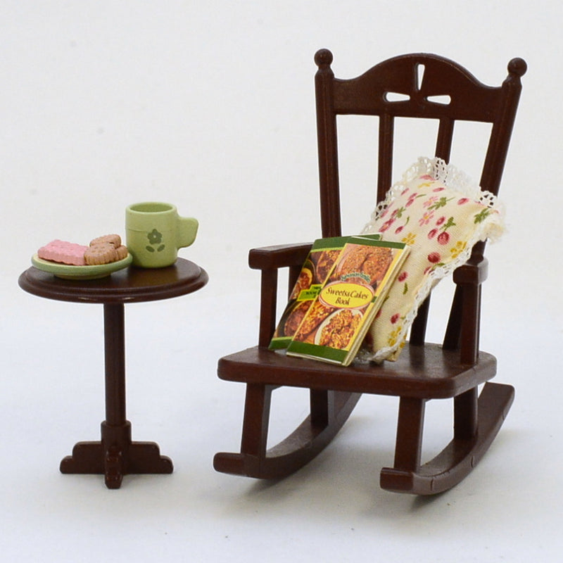 [Used] ROCKING CHAIR SET KA-507 Epoch Japan Sylvanian Families