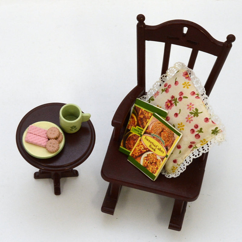 [Used] ROCKING CHAIR SET KA-507 Epoch Japan Sylvanian Families