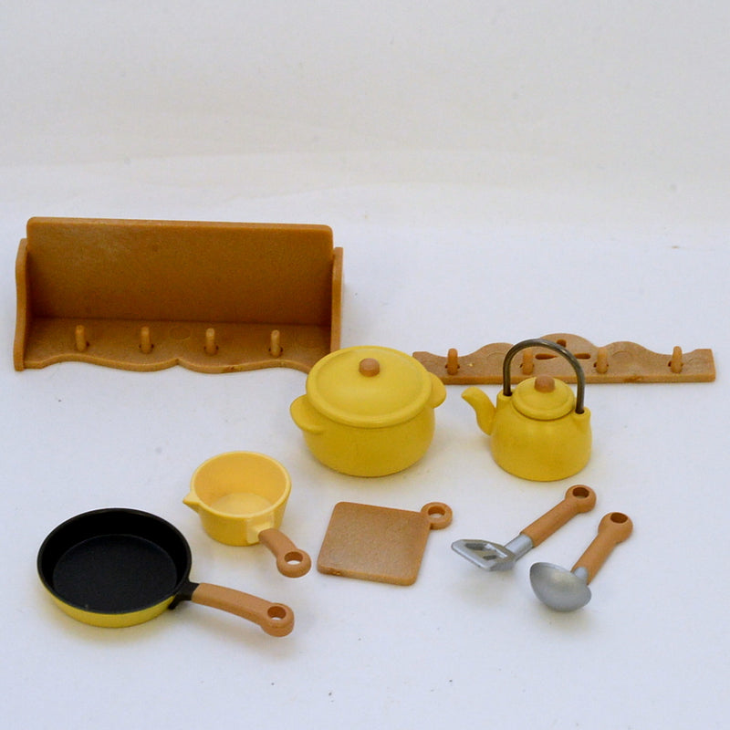 [Used] KITCHEN TOOL SET Epoch Japan Sylvanian Families