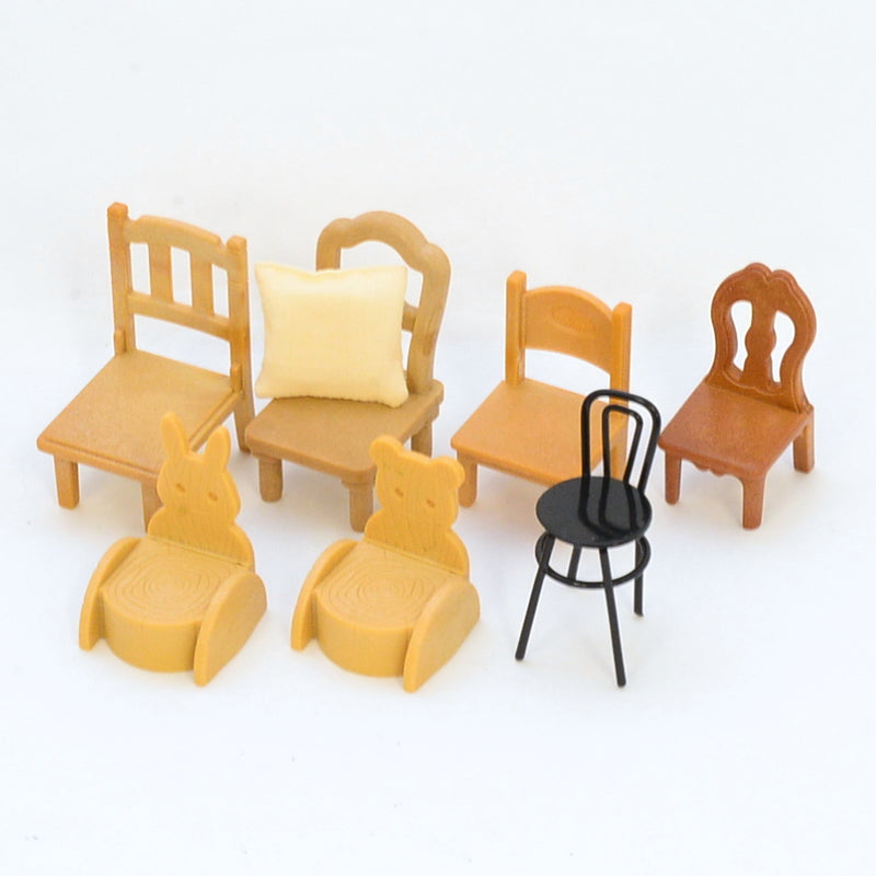 [Used] CHAIR SET Epoch Japan Sylvanian Families