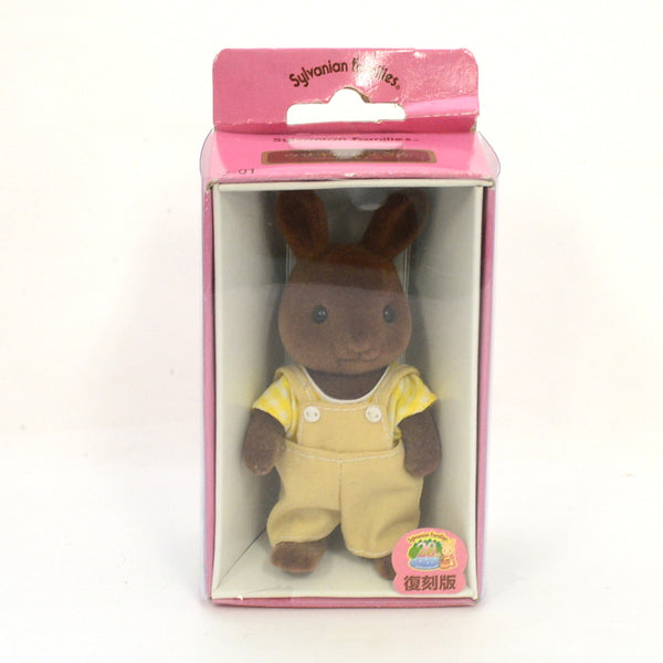 [Used] BROWN RABBIT FATHER U-01-850 Epoch Japan Sylvanian Families