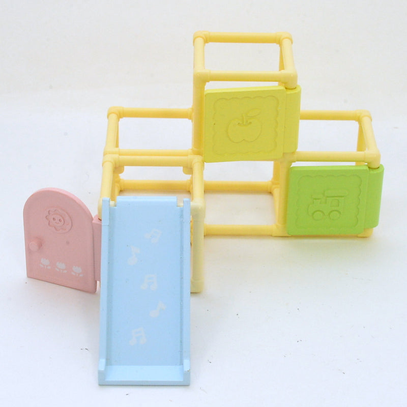 [Used] JUNGLE GYM AND SLIDE SET Epoch Japan Sylvanian Families