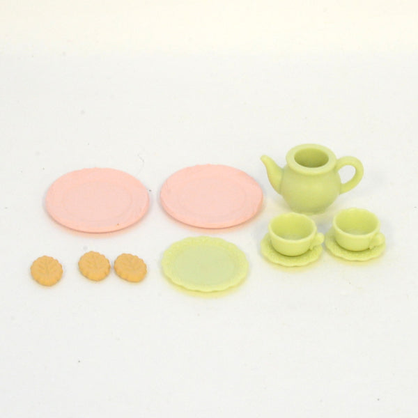 [Used] TEA TIME SET Epoch Japan Sylvanian Families