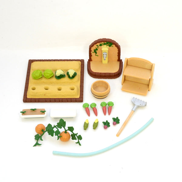 [Used] VEGETABLE GARDENING SET KA-616 Epoch Sylvanian Families