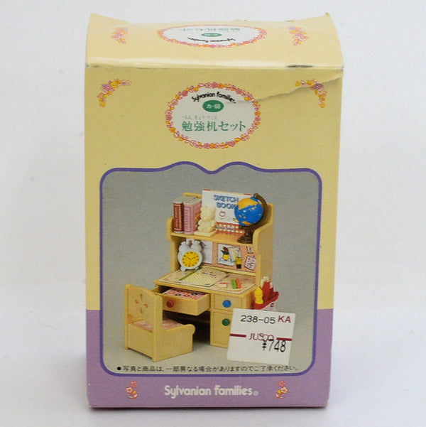 [Used] STUDY DESK SET KA-68 Epoch Japan 1995 Sylvanian Families