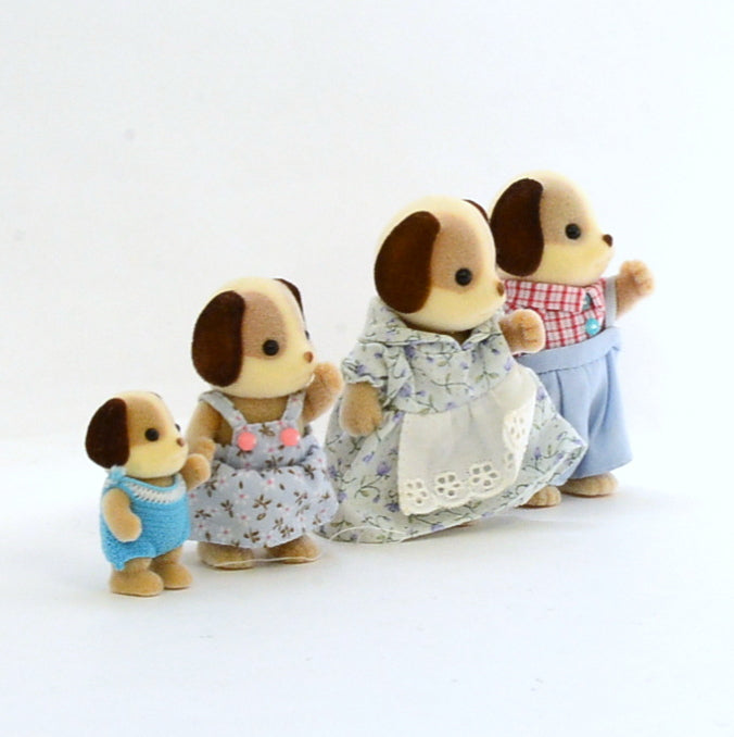 [Used] BEAGLE DOG FAMILY Epoch Japan Sylvanian Families