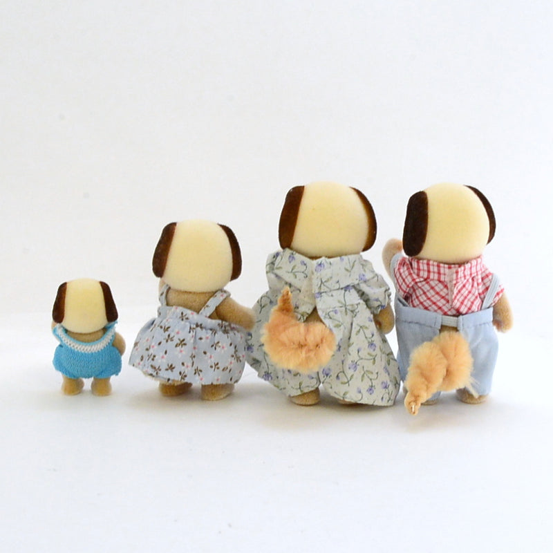 [Used] BEAGLE DOG FAMILY Epoch Japan Sylvanian Families