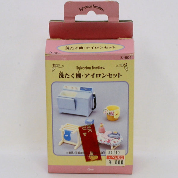 [Used] WASHING MACHINE SET Epoch Japan KA-604 Sylvanian Families