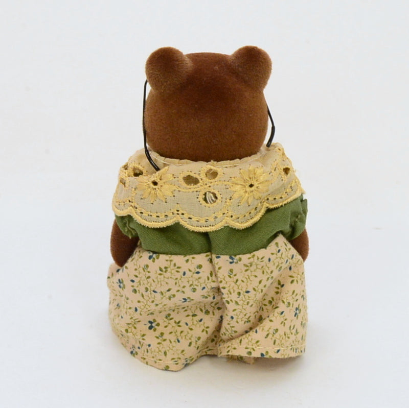 [Used] BROWN BEAR GRAND MOTHER Epoch Japan Sylvanian Families