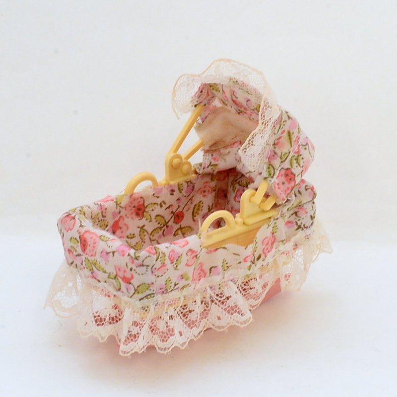 [Used] URBAN LIFE PINK CRADLE A-15 Japan Sylvanian Families