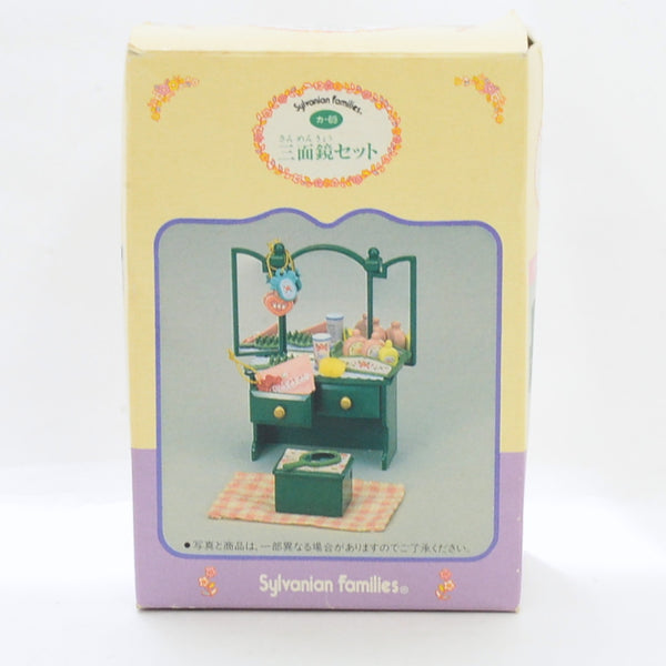 [Used] GREEN DRESSER SET KA-69 Epoch Japan Sylvanian Families