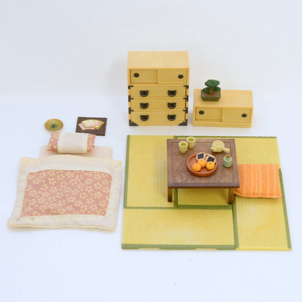 [Used] 20th Anniversary JAPANESE HOME SET C-38 Japan Sylvanian Families