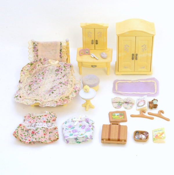 [Used] LAVENDER BEDROOM SE-141 Epoch Japan Retired Sylvanian Families