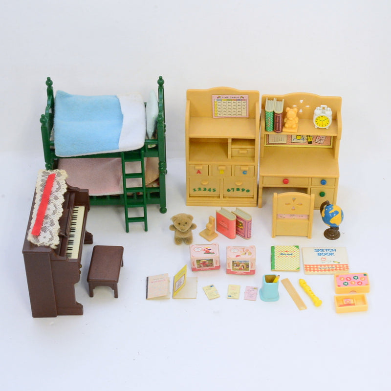 [Used] CHILD ROOM SET SE-125 Epoch Japan Sylvanian Families