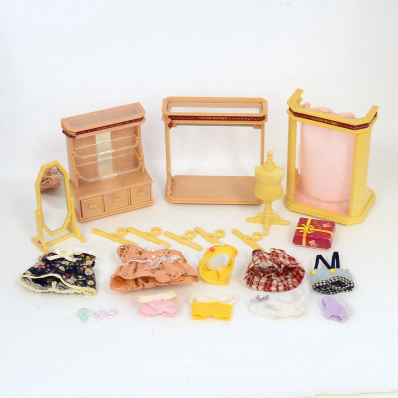 [Used] COUNTRY BOUTIQUE Epoch MI-06 Complete set Epoch Calico Sylvanian Families