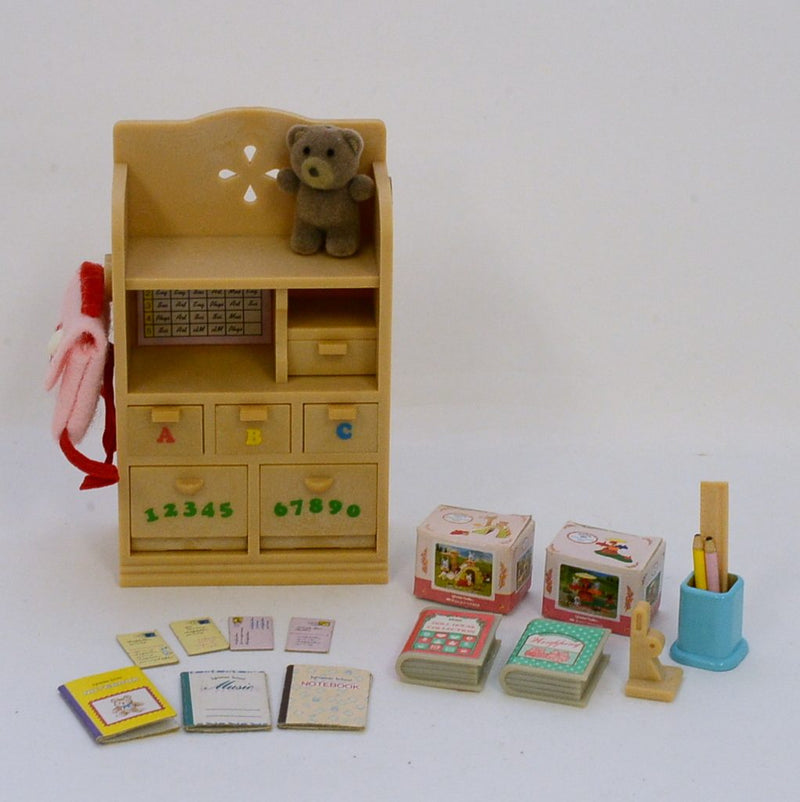 [Used] RACK FOR CHILD ROOM KA-63 Epoch Japan 1987 Sylvanian Families