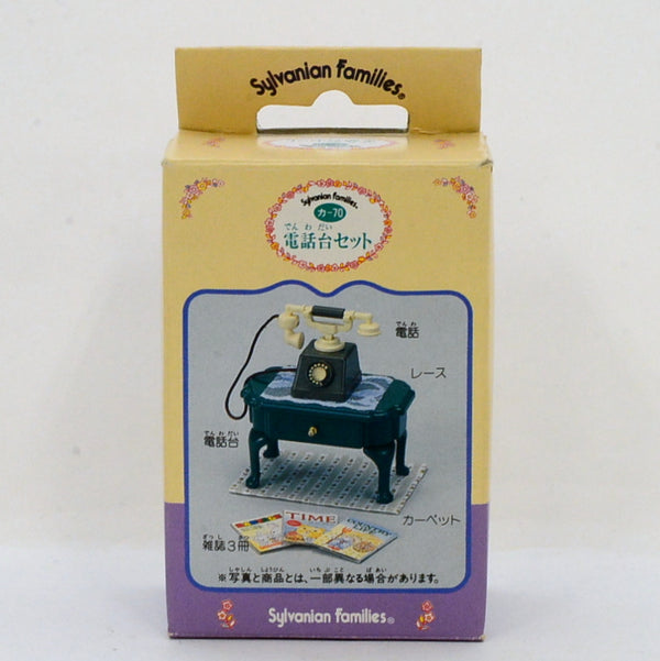 [Used] TELEPHONE STAND SET KA-70 Epoch Japan Sylvanian Families