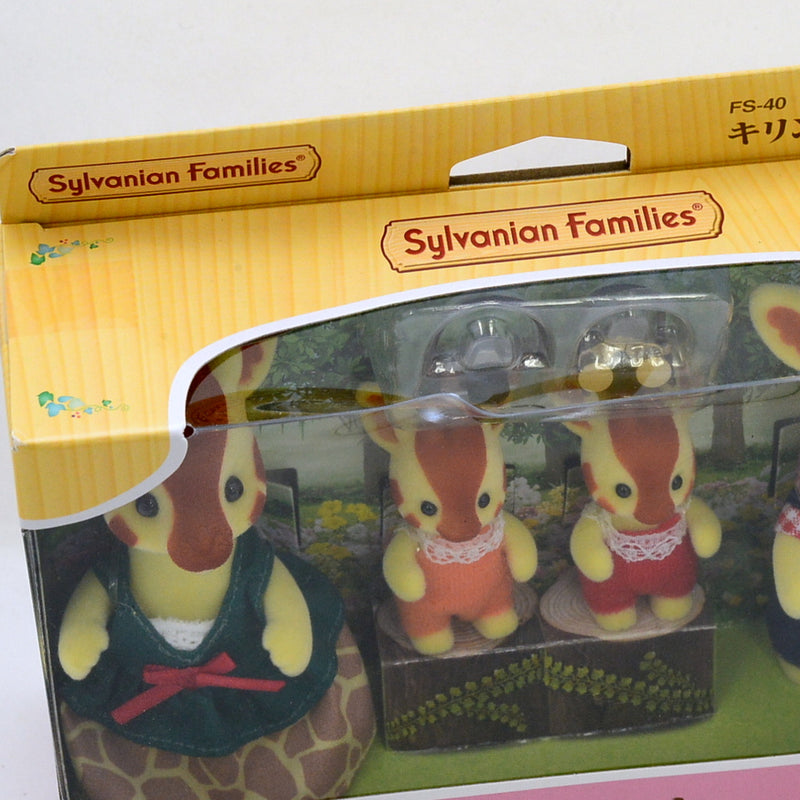 [Used] GIRAFFE FAMILY FS-40 Japan Sylvanian Families