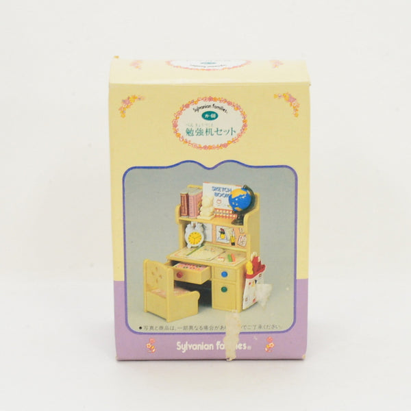 [Used] STUDY DESK SET KA-68 Epoch Japan 1995 Sylvanian Families