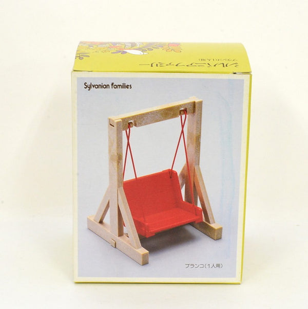 [Used] RED SWING SINGLE KO-01 Epoch Japan 1985 Sylvanian Families