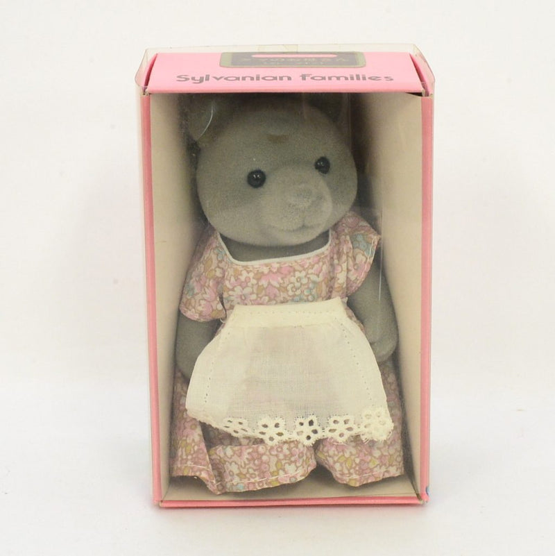 [Used] GRAY BEAR MOTHER KU-12 Epoch Japan Sylvanian Families