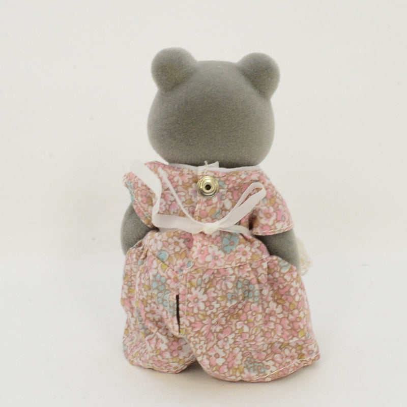 [Used] GRAY BEAR MOTHER KU-12 Epoch Japan Sylvanian Families