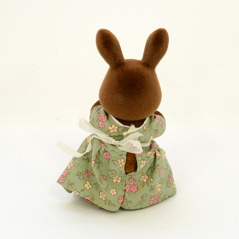 [Used] BROWN RABBIT MOTHER U-02-850 Epoch Japan Sylvanian Families