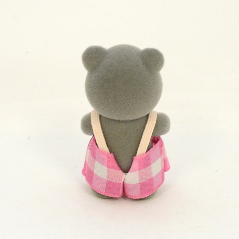 [Used] GRAY BEAR BOY KU-15 Epoch Japan Sylvanian Families