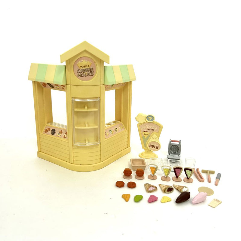 [Used] CREPE HOUSE  MI-13 Japan Retired Rare Sylvanian Families