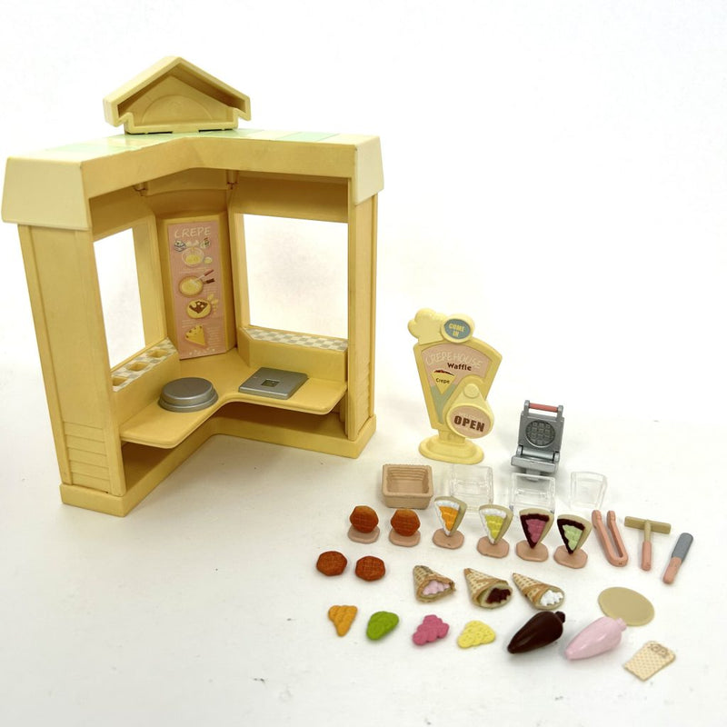 [Used] CREPE HOUSE  MI-13 Japan Retired Rare Sylvanian Families