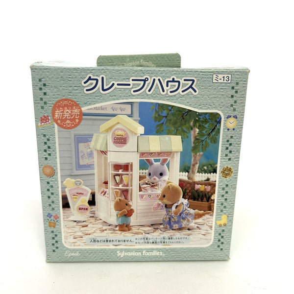 [Used] CREPE HOUSE  MI-13 Japan Retired Rare Sylvanian Families