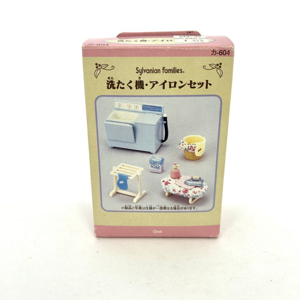 [Used] WASHING MACHINE SET Epoch Japan KA-604 Sylvanian Families