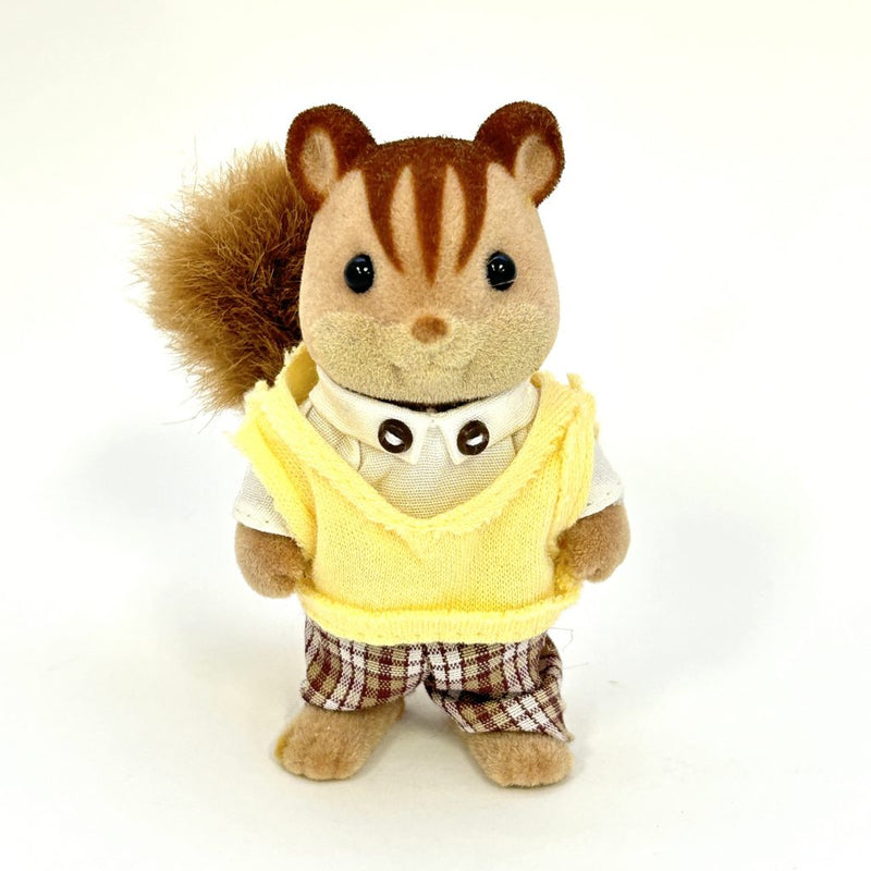 [Used] WALNUT SQUIRREL FATHER RI-21 Japan Sylvanian Families