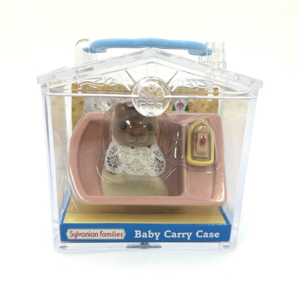 BABY CARRY CASE BABY BATH BEAVER 4391 Flair Sylvanian Families