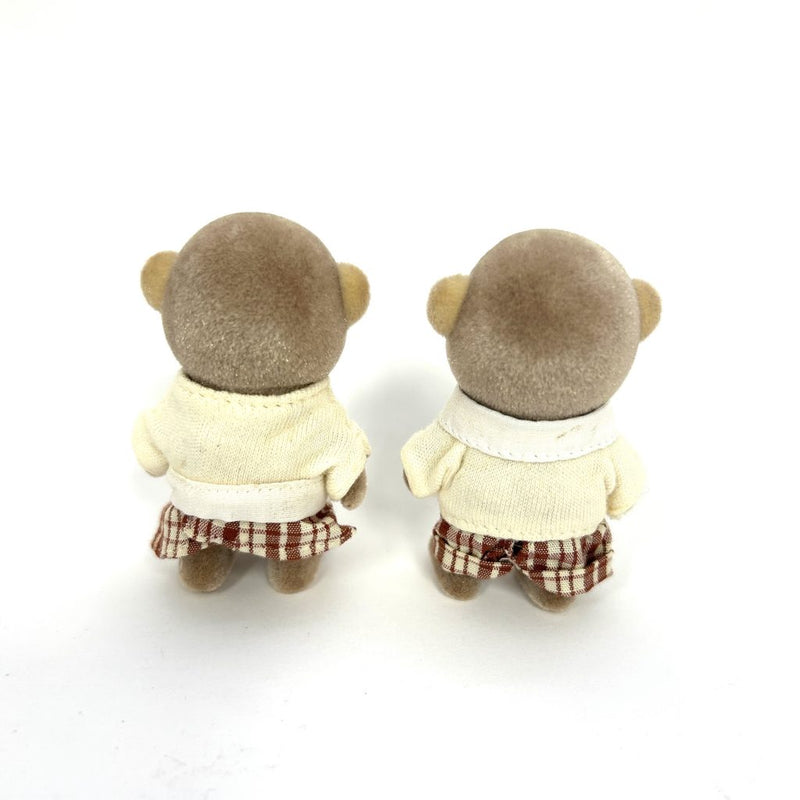 [Used] EXCHANGE STUDENT MONKEY GIRL BOY Epoch Sylvanian Families